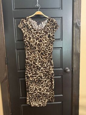 Animal Print Midi